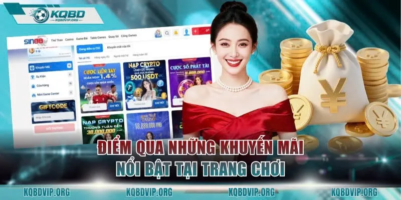 Điểm qua những khuyến mãi nổi bật tại trang chơi