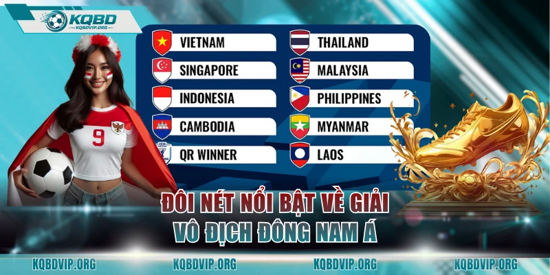 Đôi nét nổi bật về giải vô địch Đông Nam Á