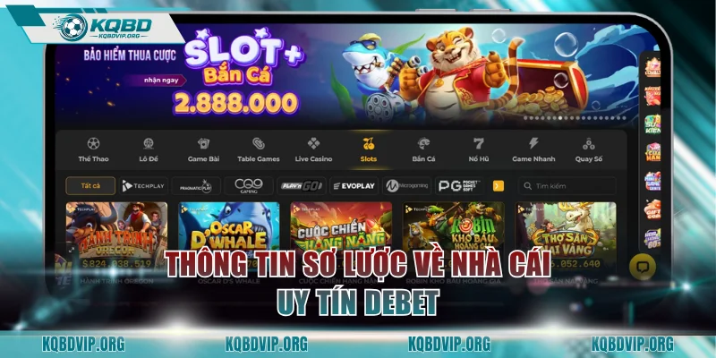 Thông tin sơ lược về nhà cái uy tín DEBET