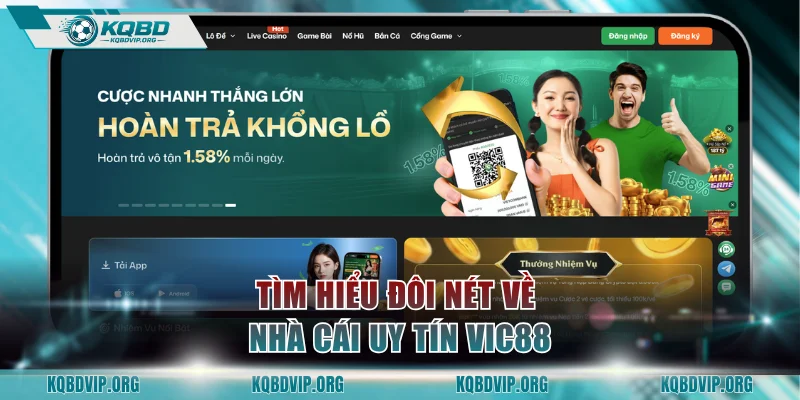 Tìm hiểu đôi nét về nhà cái uy tín VIC88