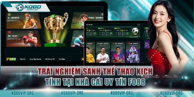 Trải nghiệm sảnh Thể Thao kịch tính tại nhà cái uy tín FO88