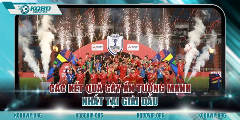 Các kết quả gây ấn tượng mạnh nhất tại giải đấu