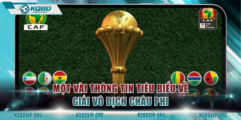 Một vài thông tin tiêu biểu cần biết về giải Vô Địch Châu Phi