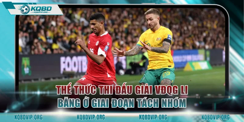 Thể thức thi đấu giải VĐQG Li Băng ở giai đoạn tách nhóm